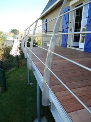 Terrasse et structure - Carlo Saint-Malo